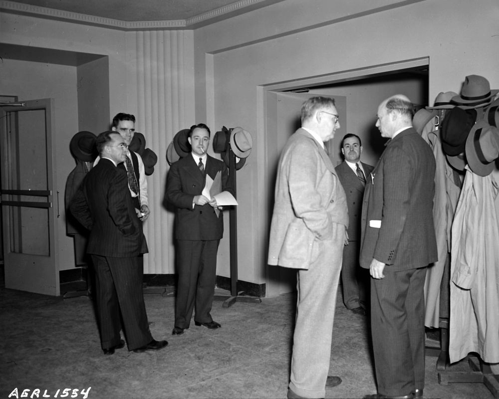 DEDICATION DAY - VISITORS TO THE AERL