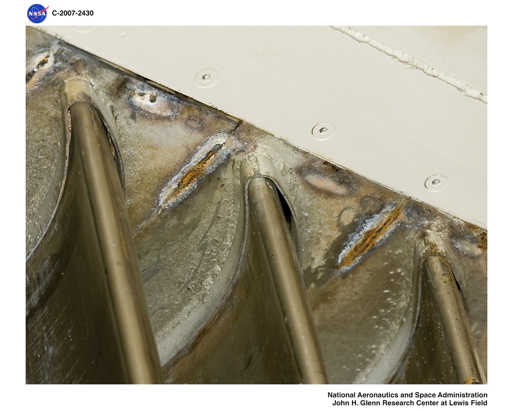 Icing Research Tunnel Turning Vanes.  B bank, Vanes 33, 34 and 35