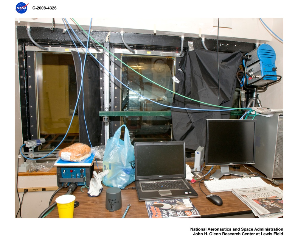 Scientific Imaging Camera Set-up for Sprint 727 Inlet - Electro-Expulsive De-Icing System Test (EEDS) by Wichita State University / IMS