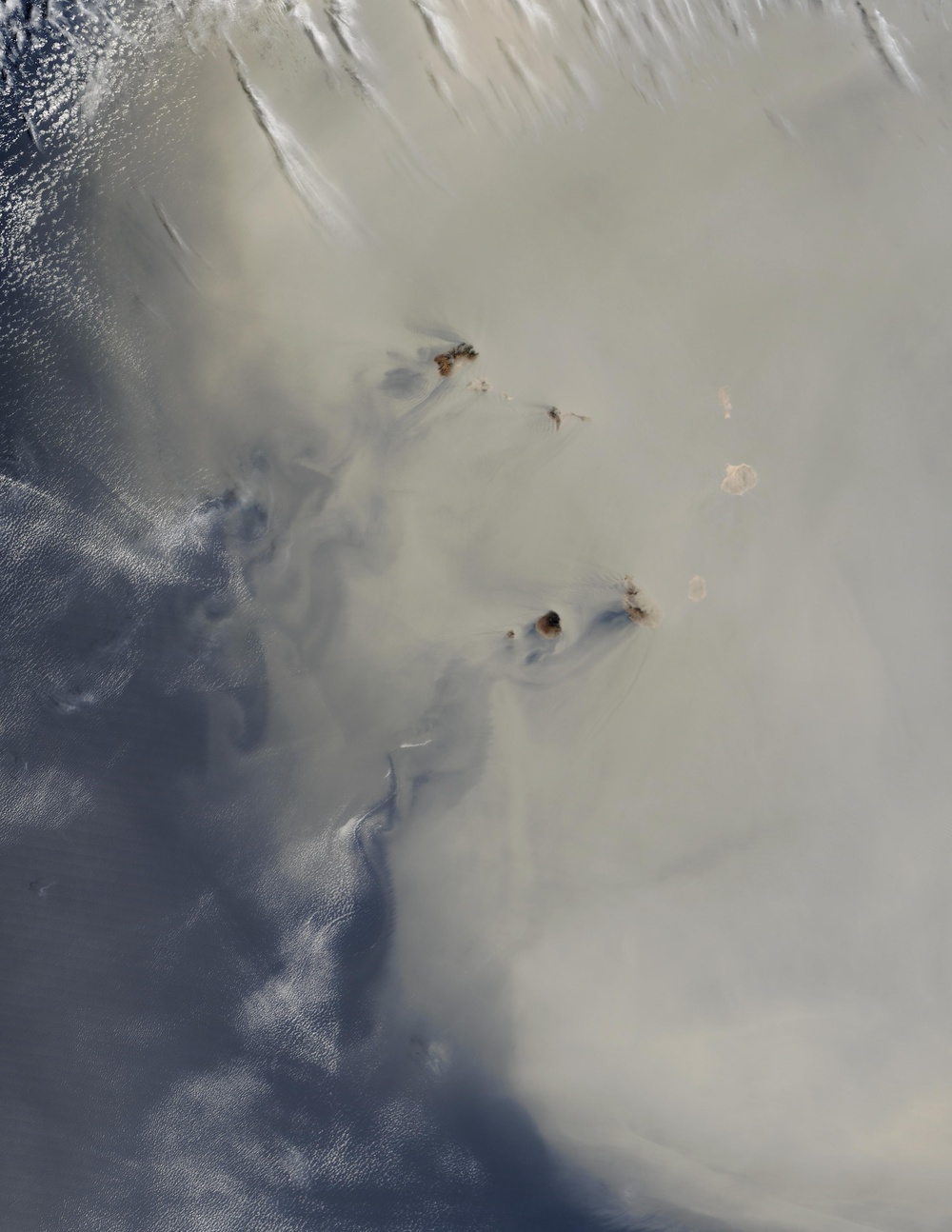 Dust over Cape Verde Islands: Natural Hazards