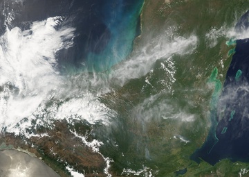 Fires in Mexico and Central America: Natural Hazards