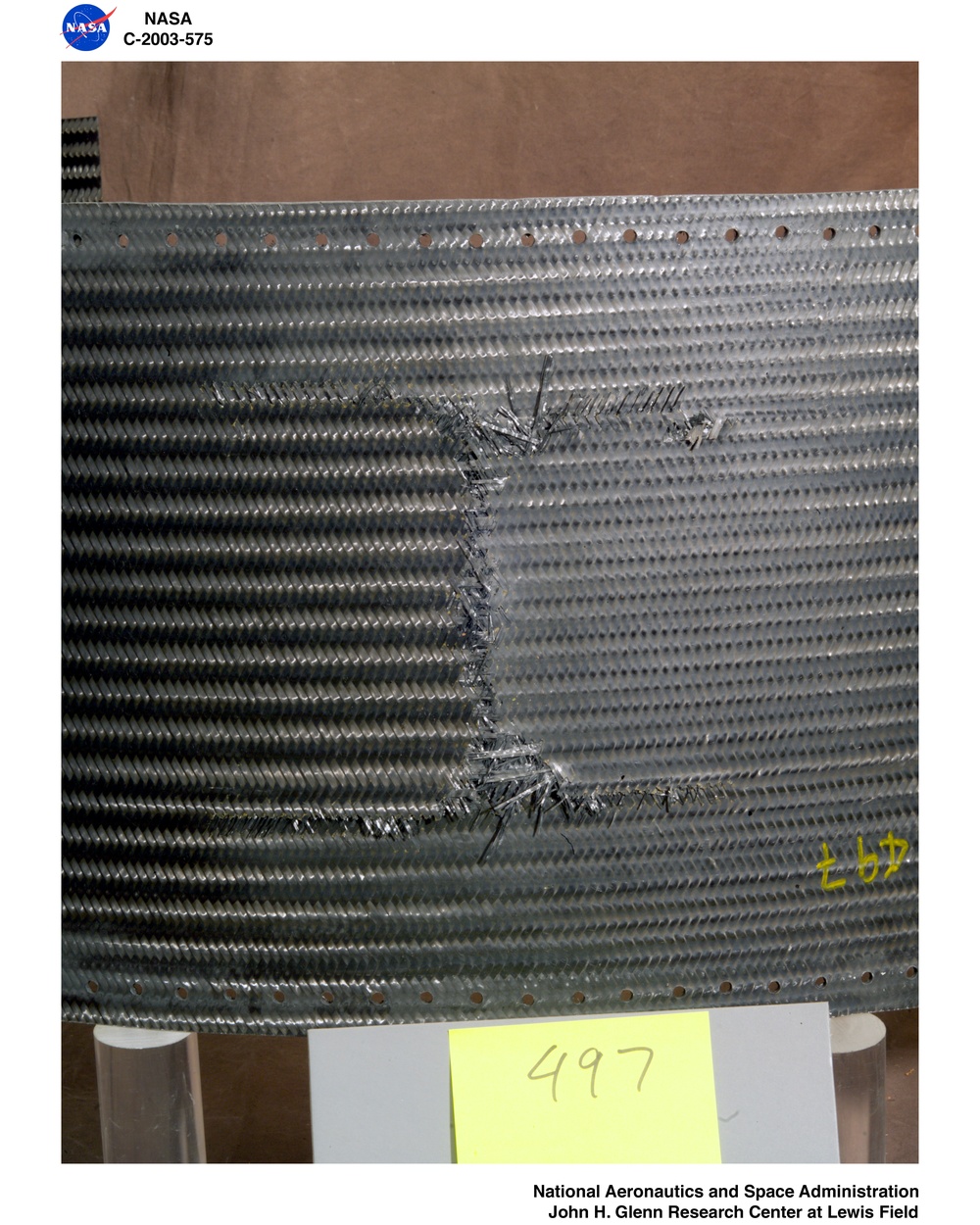 CARBON COMPOSITE / ALUMINUM TEST SPECIMENS