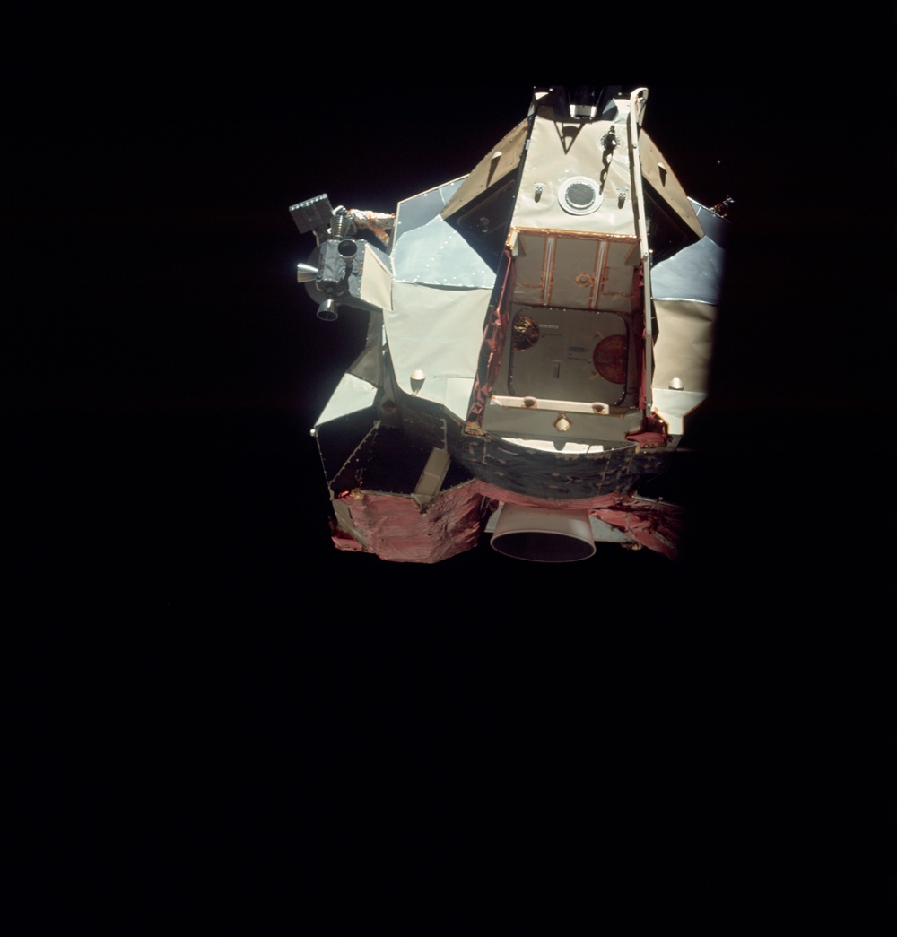 Apollo 17, Lunar Module in Lunar Orbit