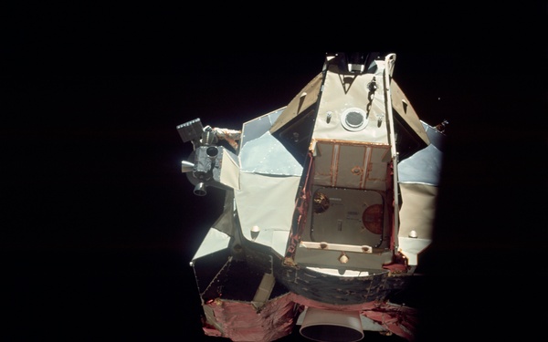 Apollo 17, Lunar Module in Lunar Orbit