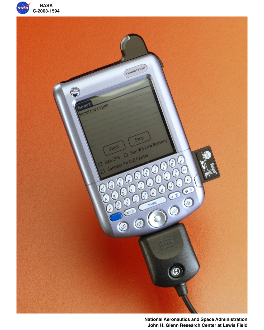 Arrhythmia Monitoring System-AMS, Palm Pilot