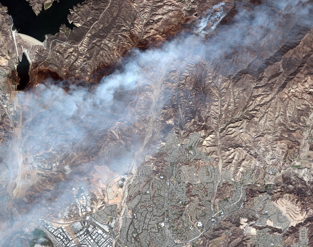 Buckweed Fire: Image of the Day
