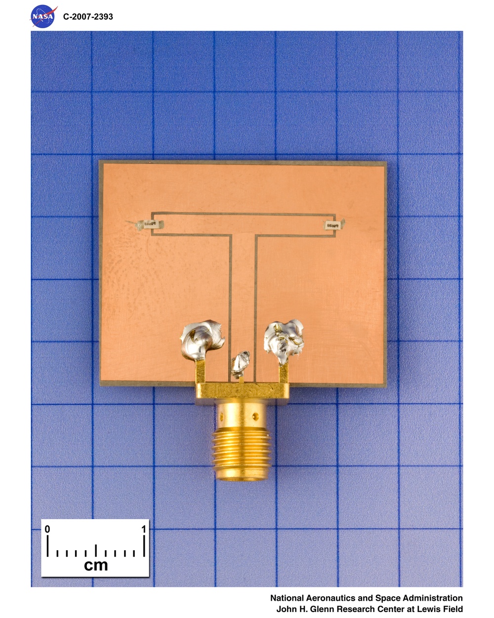 Loaded Folded Slot Antenna, 4.8 Ghz