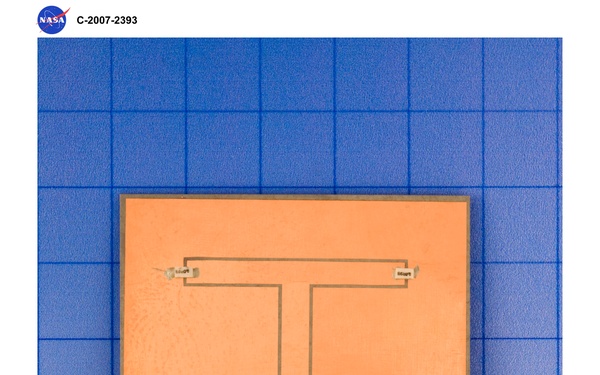 Loaded Folded Slot Antenna, 4.8 Ghz
