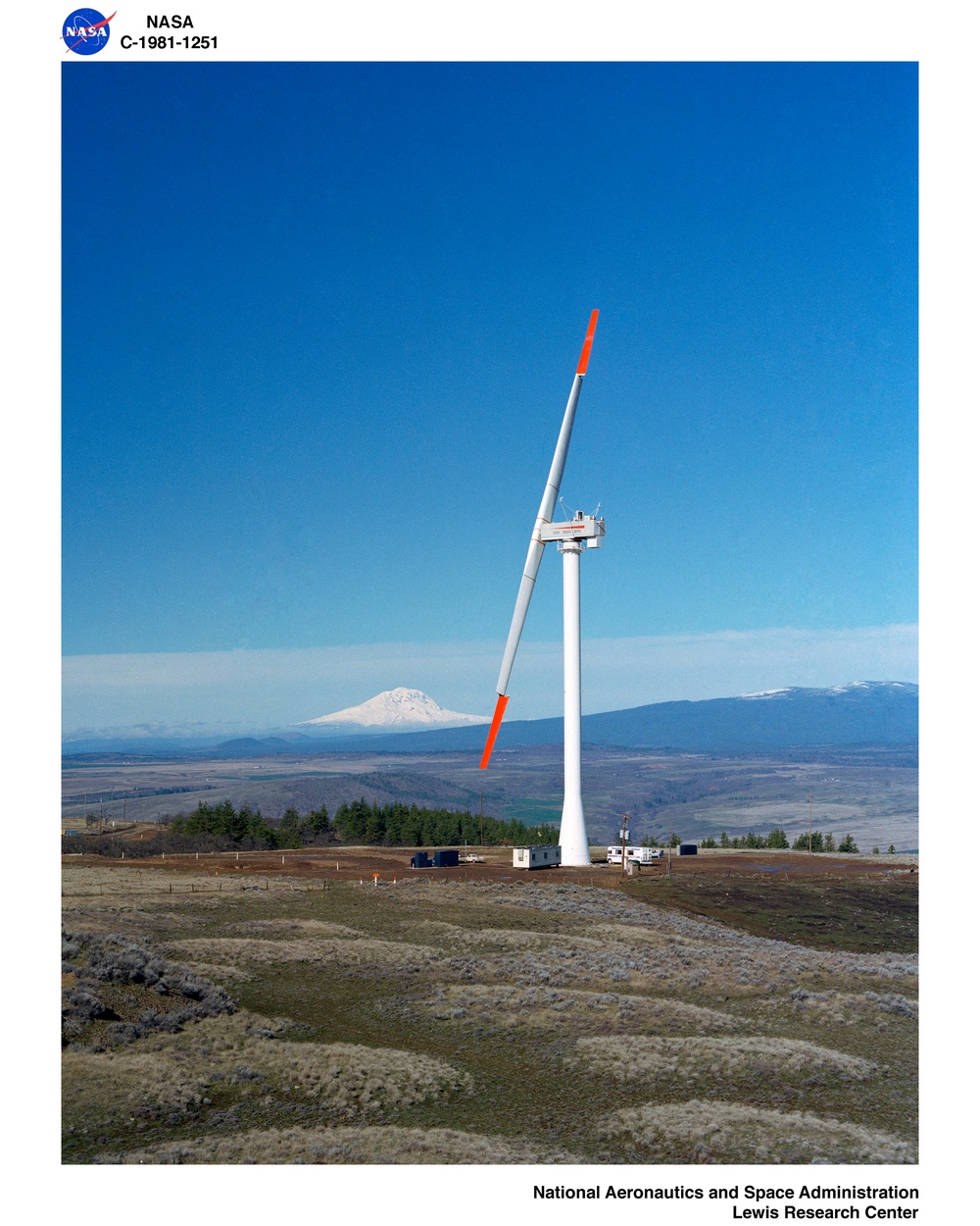 MOD-2 WIND TURBINE IN GOODNOE HILLS WASHINGTON