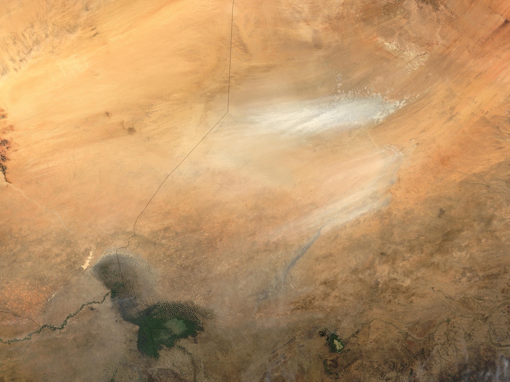 Dust Storm near Lake Chad: Image of the Day