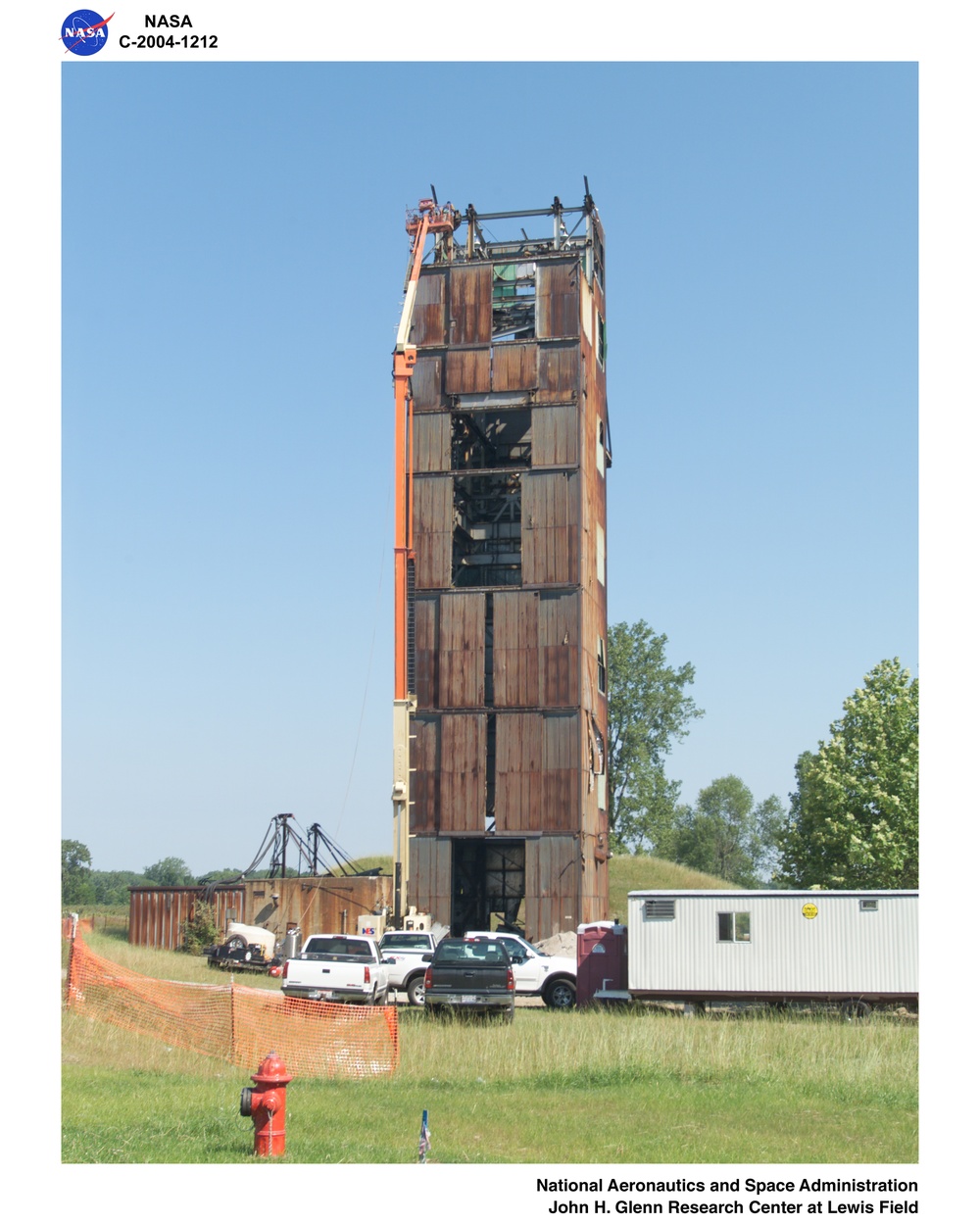 Demolition of E-Site Test Building