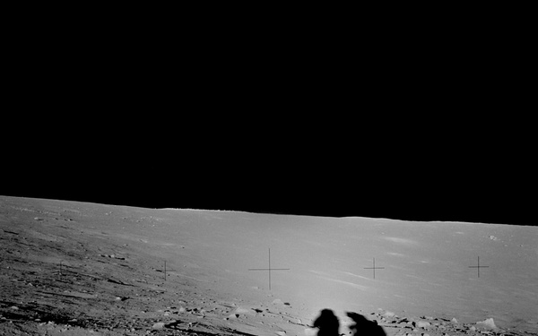 Apollo 12 Mission image  - Panoramic NW of ALSEP