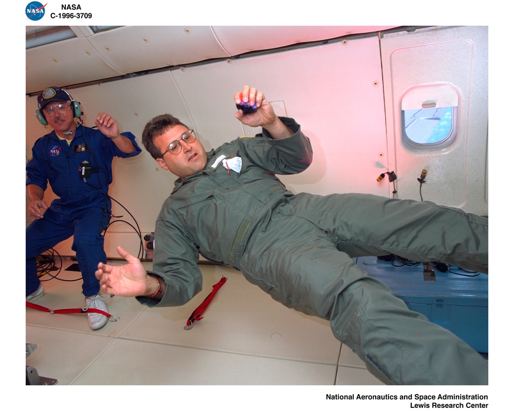 DC-9 AIRPLANE PRESS FLIGHT AUGUST 15 1996