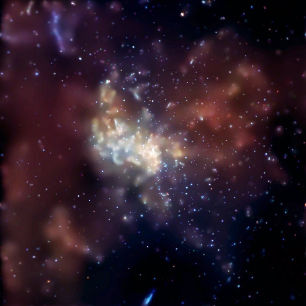 Chandra X-Ray Observatory Image of Sagittarius A
