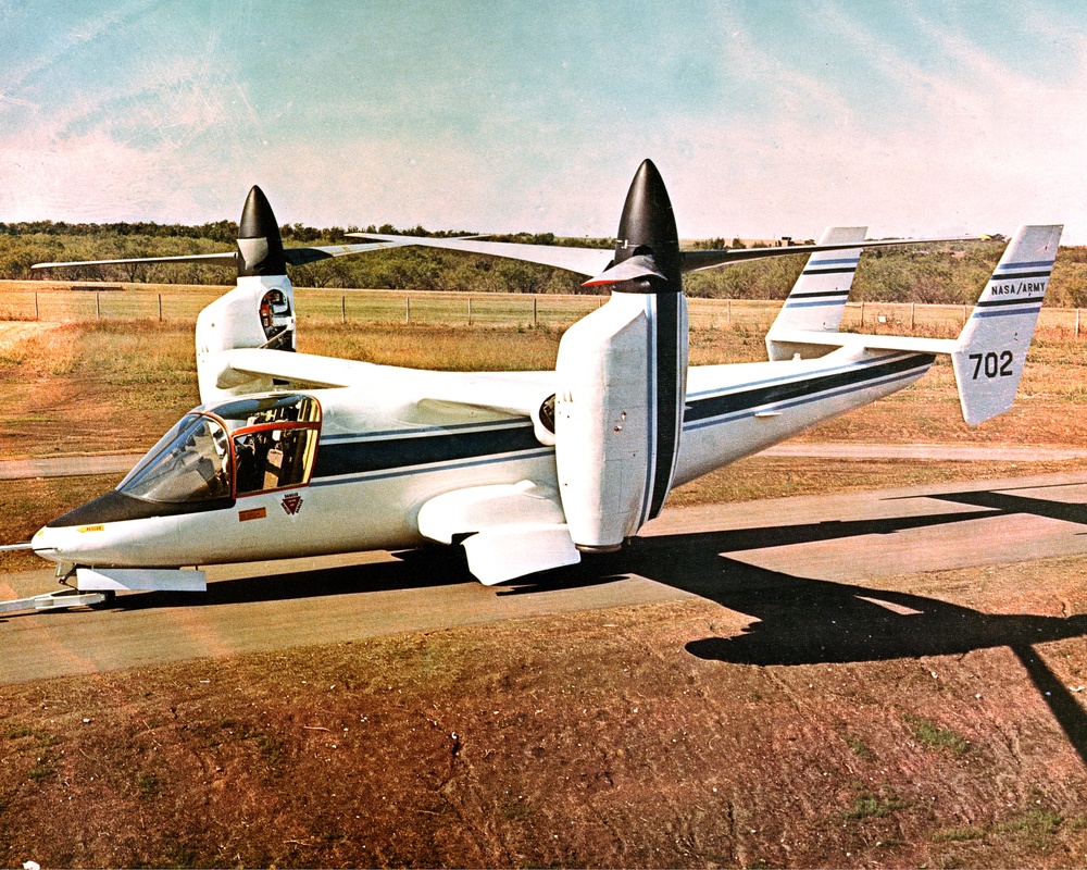 NASA BELL ARMY XV-15 TILT ROTOR RESEARCH AIRCRAFT