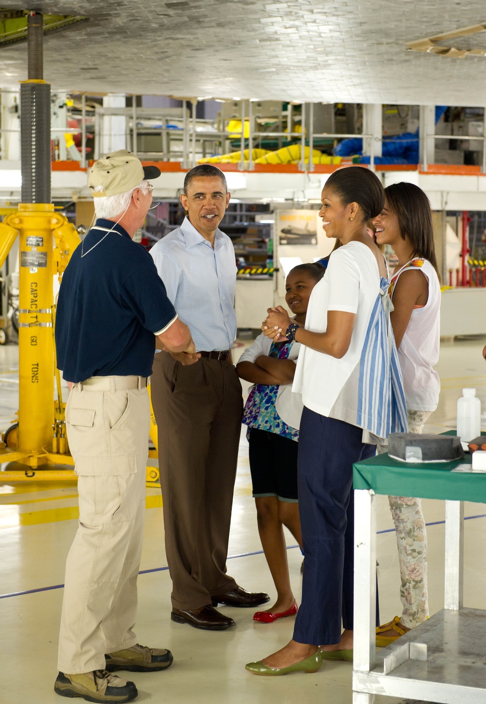 President Barack Obama Visit to Kennedy Space Center (201104290016HQ)