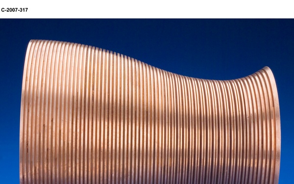 Machined Copper CGR-84 Thruster #GRC-C11-VPS (Vacuum Plasma Spray)