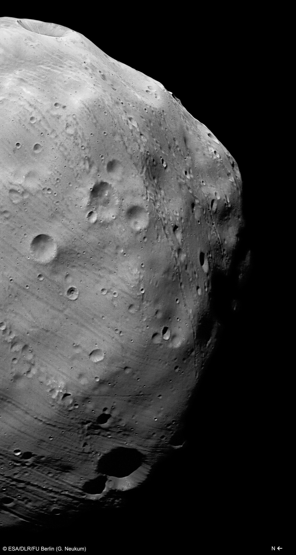 Mars Express Images Phobos