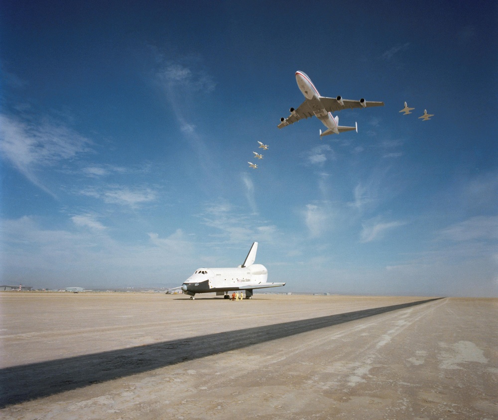 Shuttle Approach and Landing Test