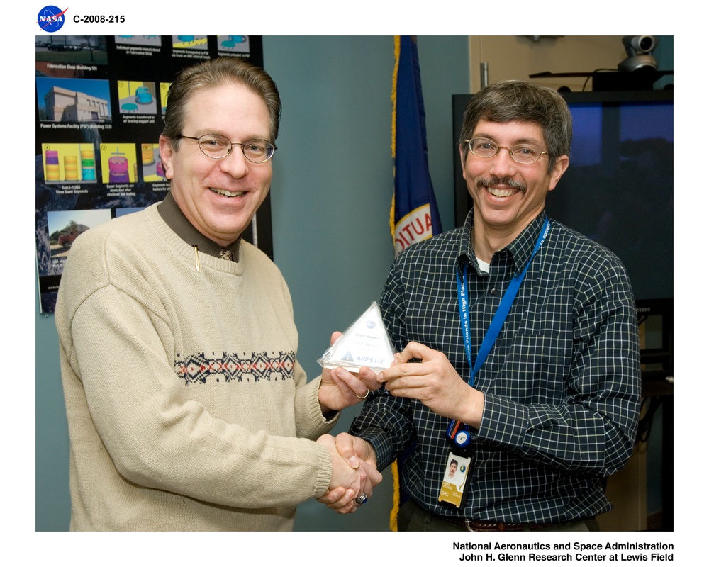 Presentation of Ares 1-X MVP Award