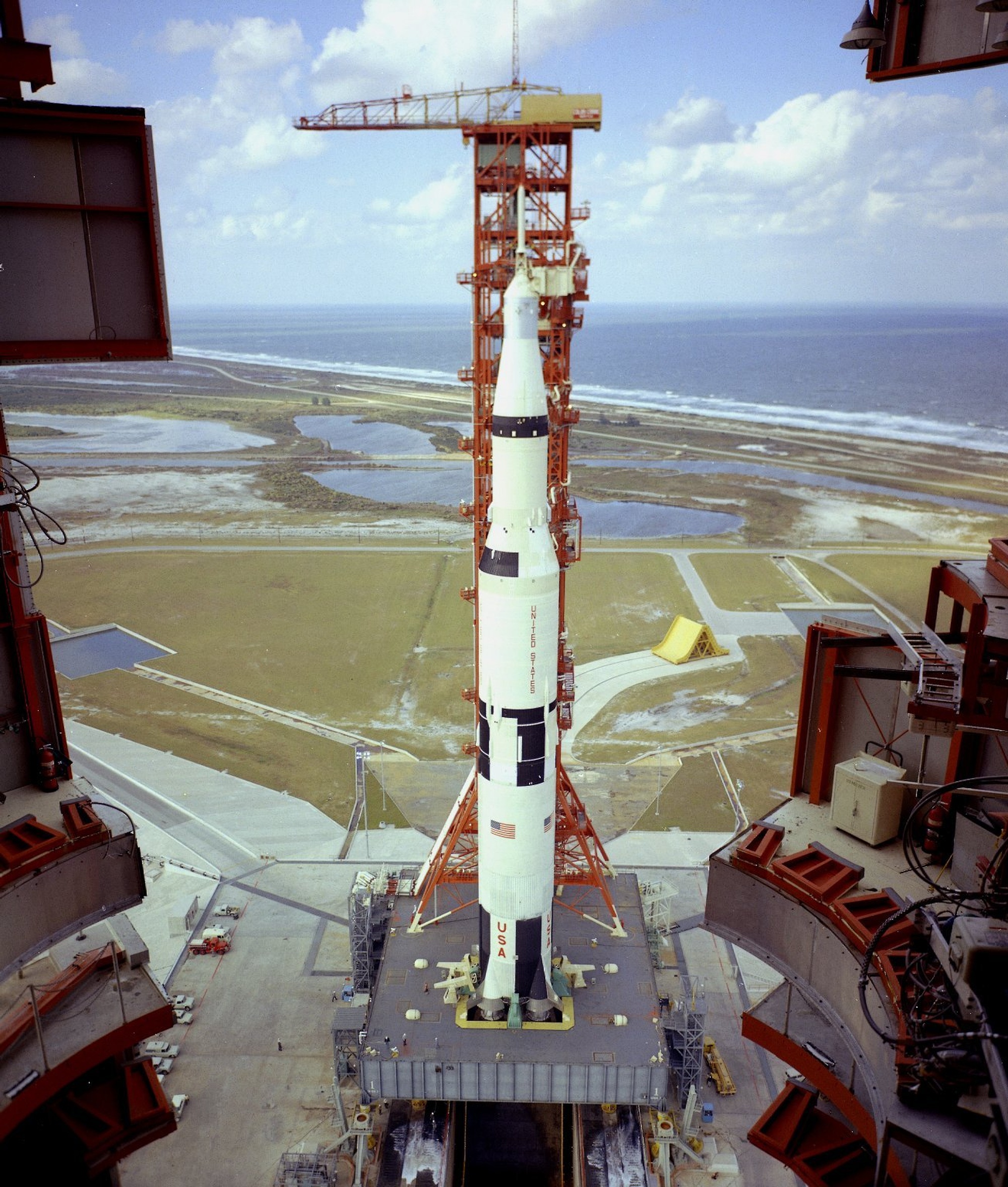DVIDS - Images - Saturn V Vehicle for Apollo 4 at the Launch Complex 39A at the Kennedy Space Center
