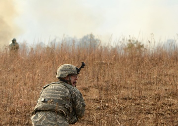 Alpha Company live-fire exercise