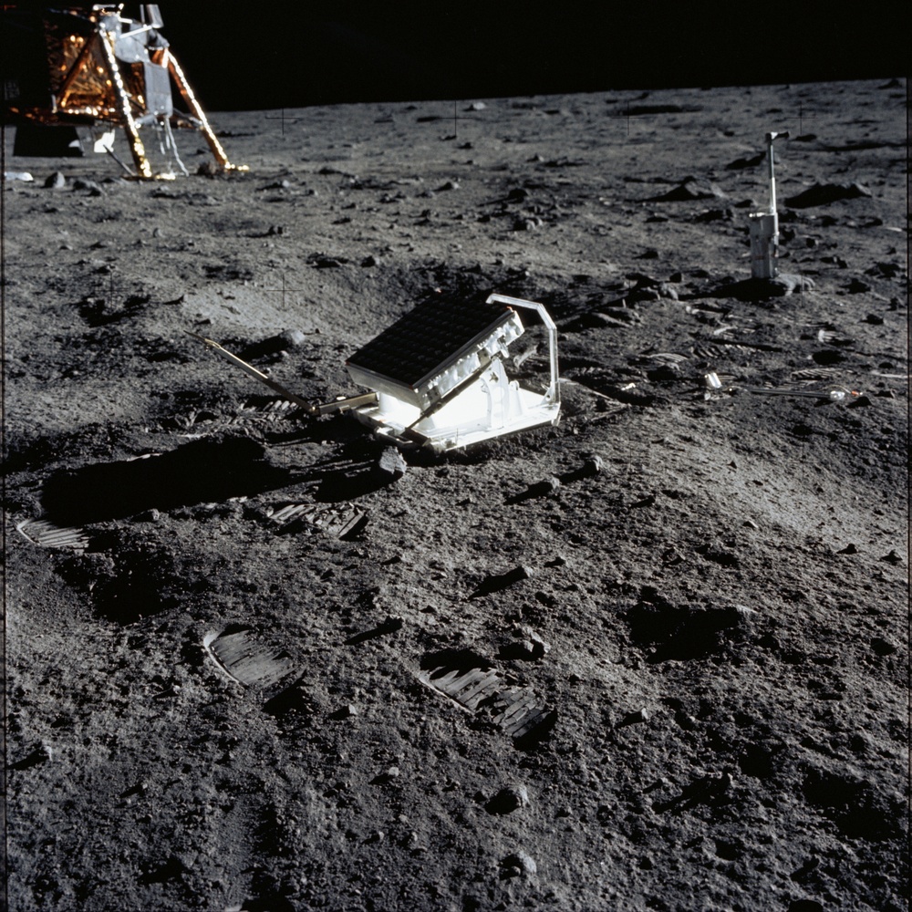 Apollo 11 Mission image - The Laser Ranging Retroreflector (LRRR)