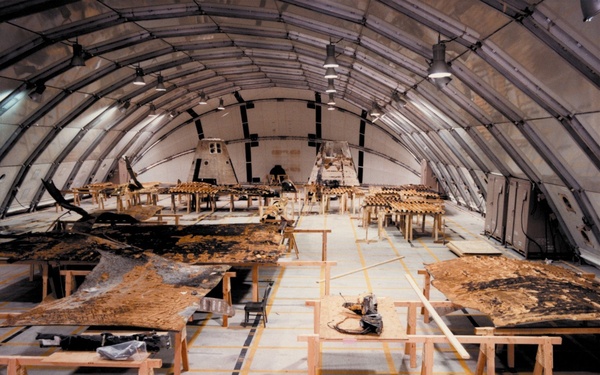 STS-51-L Recovered Debris (ET and SRBs)