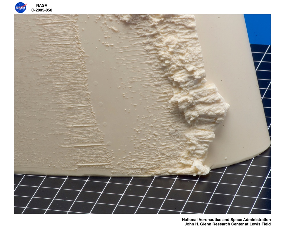 ice castings from wing sections ; wing section serial number - NG0646