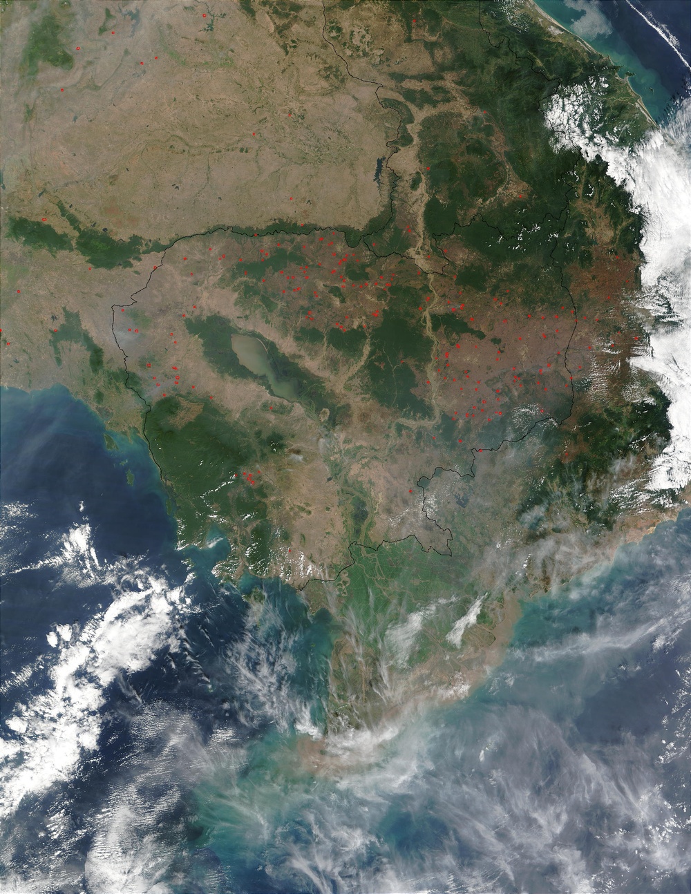 Fires in Southeast Asia: Natural Hazards