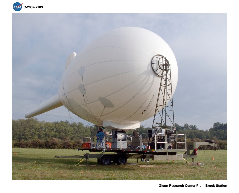 Sky Sentry / Aerostat Balloon at NASA Plum Brook Station