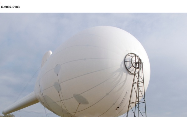 Sky Sentry / Aerostat Balloon at NASA Plum Brook Station