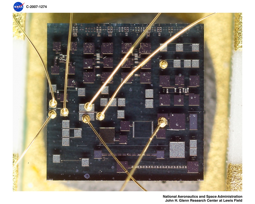 High Temperature Silicon Carbide (SiC) device repackaged for test