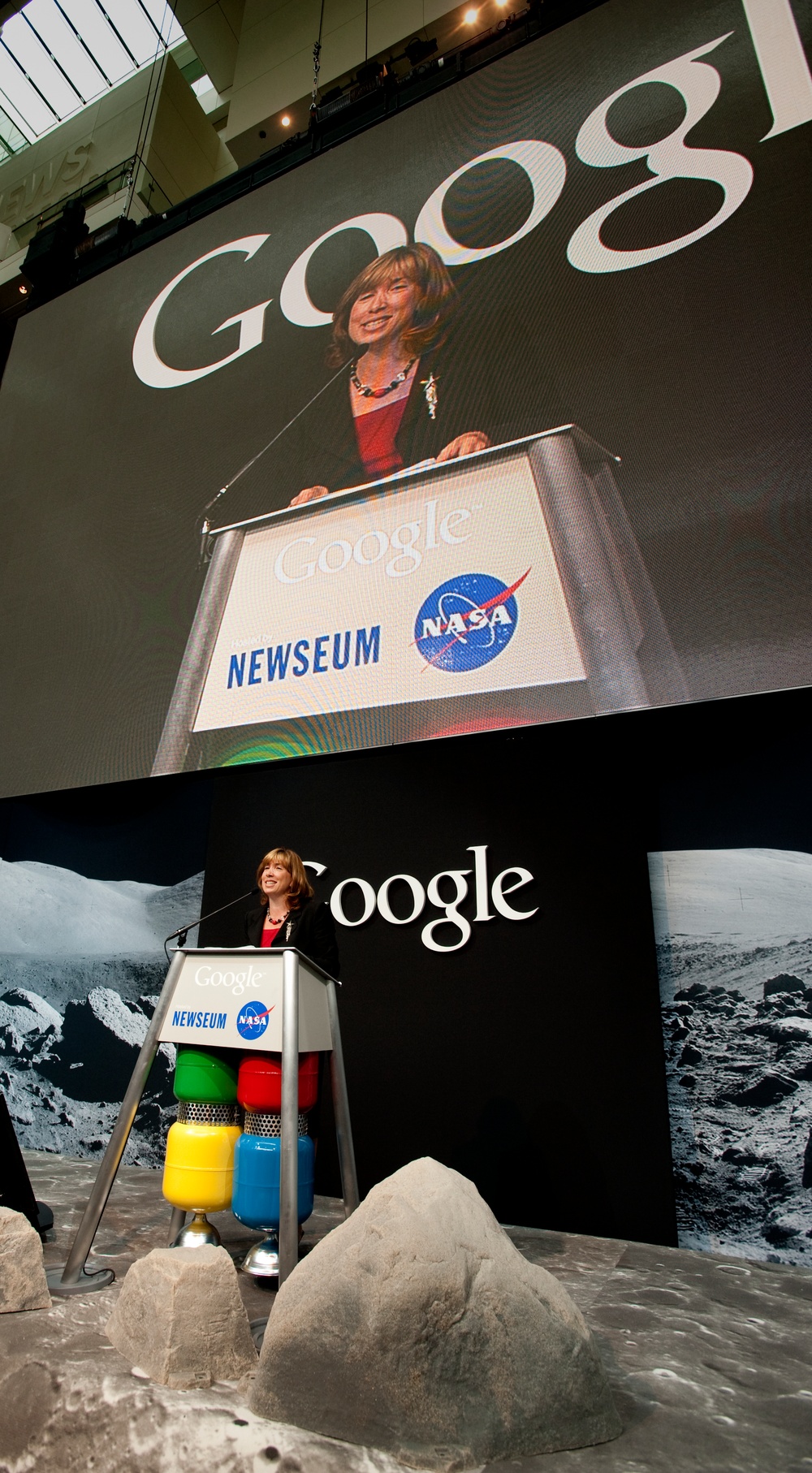 Google Moon Press Conference