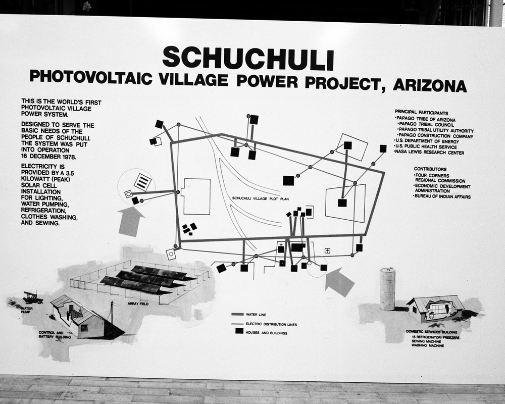 DRAWING OF SCHUCHULI ARIZONA VILLAGE SIGN