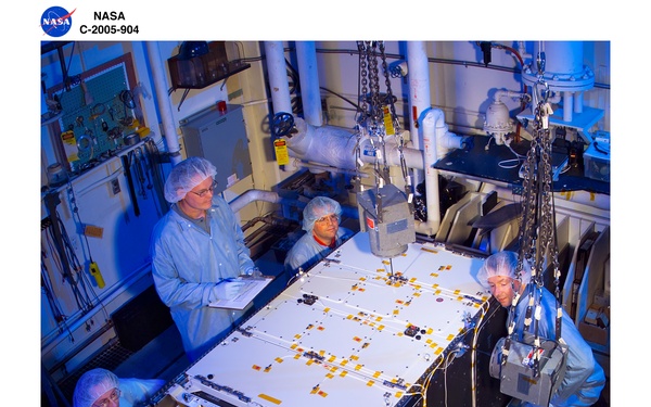 Fluids and Combustion Facility (FCF), Combustion Integration Rack (CIR) during testing in the Structural Dynamics Laboratory (SDL)