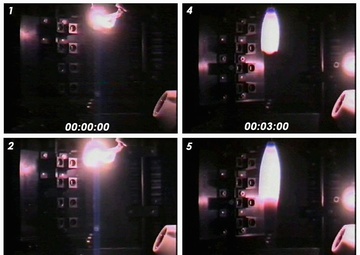 A Series of Laminar Jet Flame