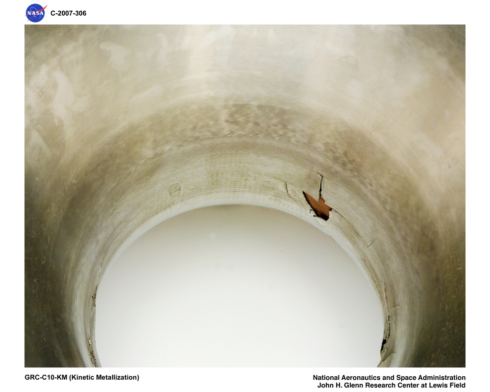 Machined Copper CGR-84 Thruster #GRC-C10-KM (Kinetic Metallization)