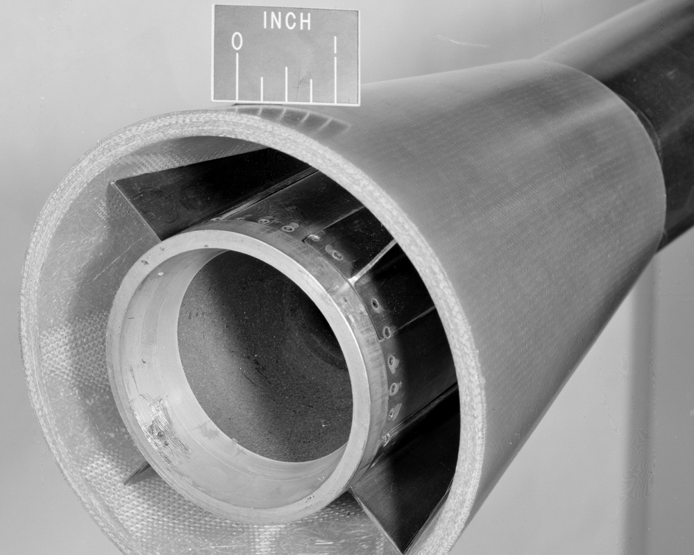 COMPONENTS OF 2 STAGE LOKI 3-1 MISSILE