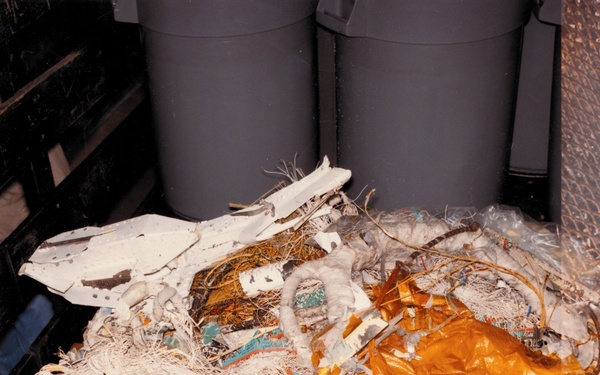 STS-51-L Recovered Debris (TDRS)