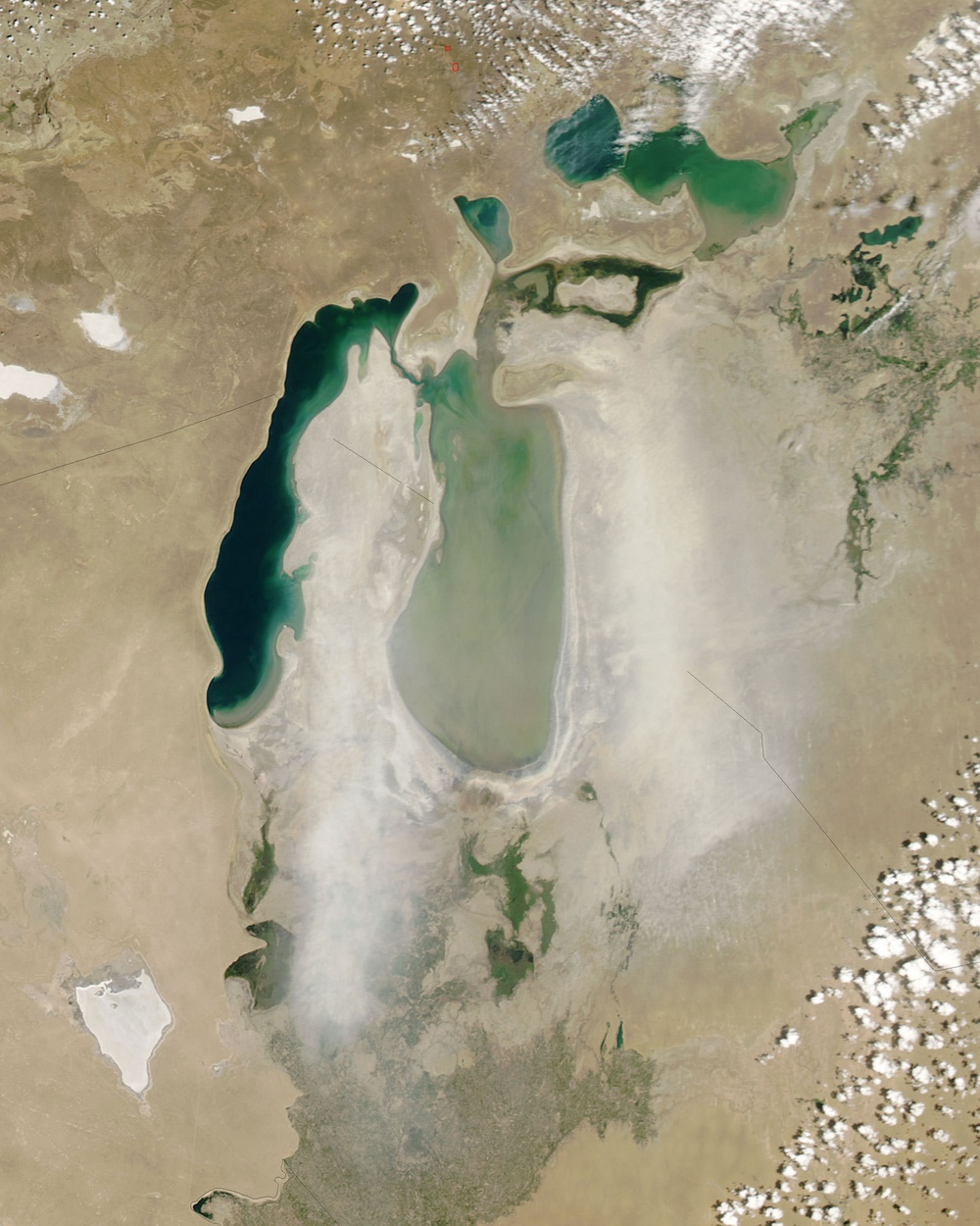 Dust Storm over the Aral Sea: Image of the Day