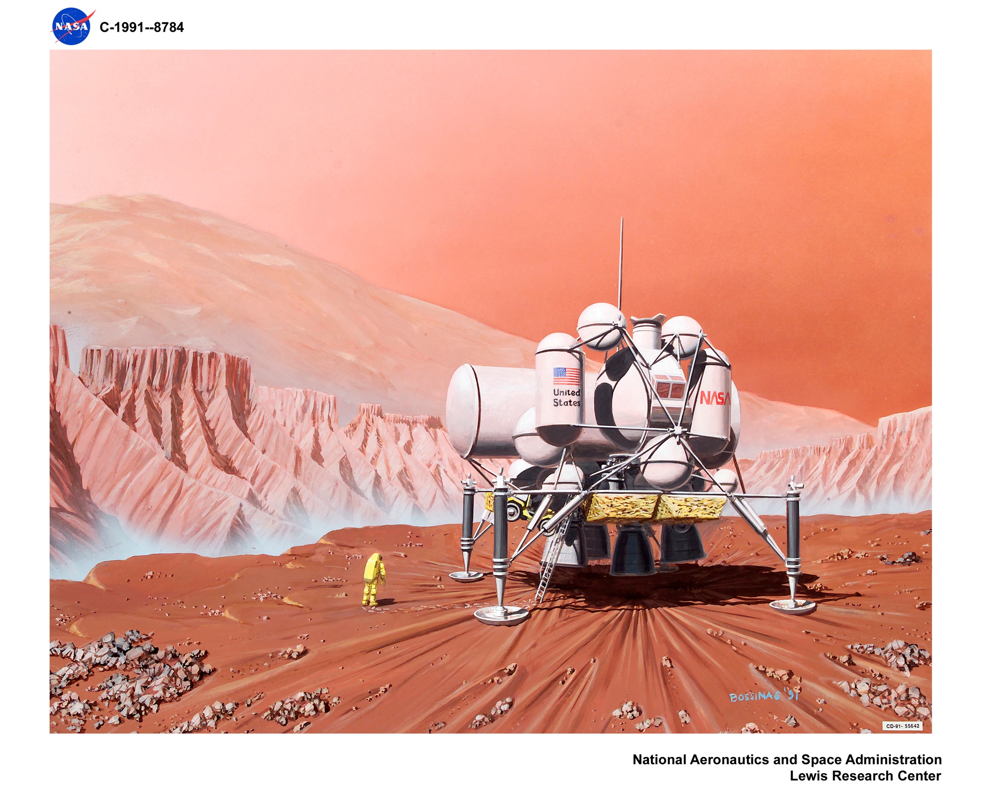 Mars - Zagzig - Print by Moebius (Jean Giraud): New No