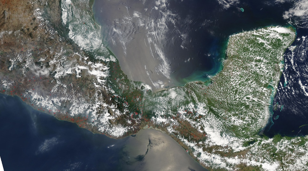 Fires in Mexico and Central America: Natural Hazards