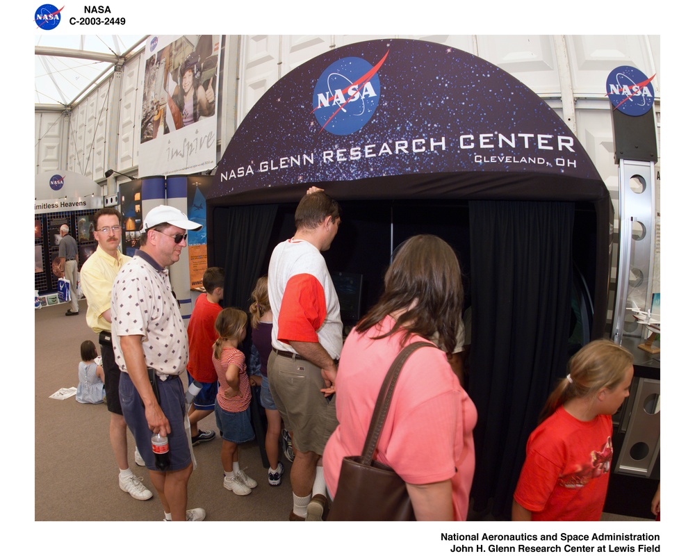 NASA Pavilion, Dayton, Ohio, July 12, 2003