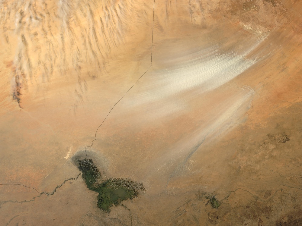 Dust Storms from Africa's Bodele Depression: Natural Hazards