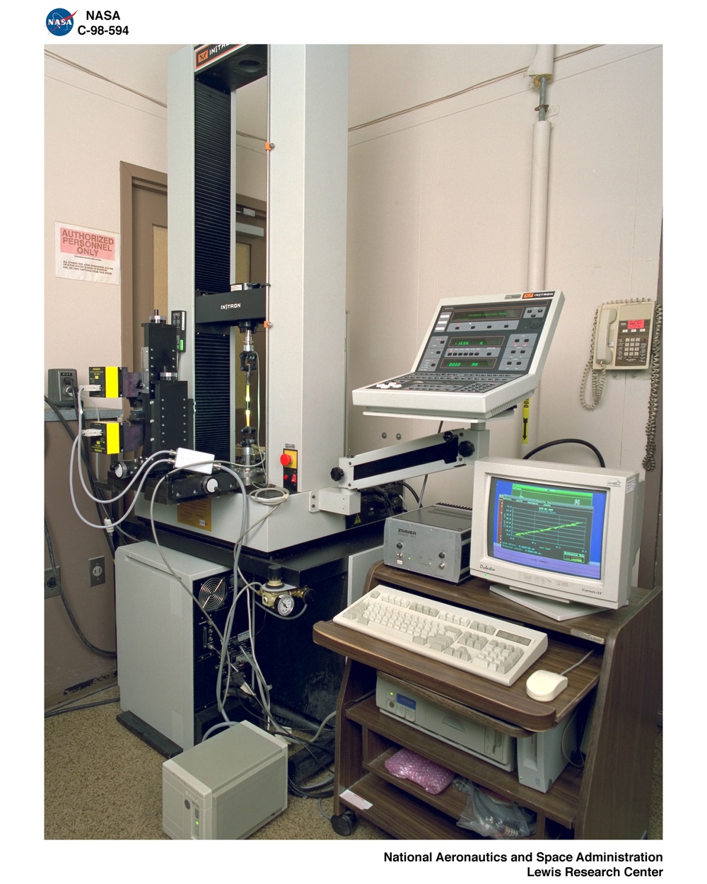 FIBERS TEST FACILITY AND SAMPLES