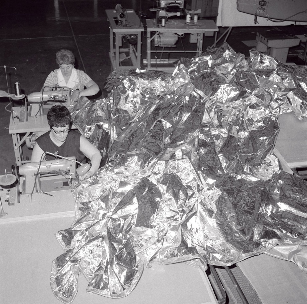 Emergency Sun-Shade for Skylab Orbital Workshop