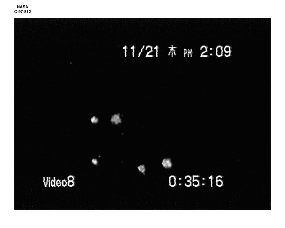STRUCTURE OF FLAME BALLS AT LOW LEWIS NUMBER - JAPAN MICROGRAVITY CENTER