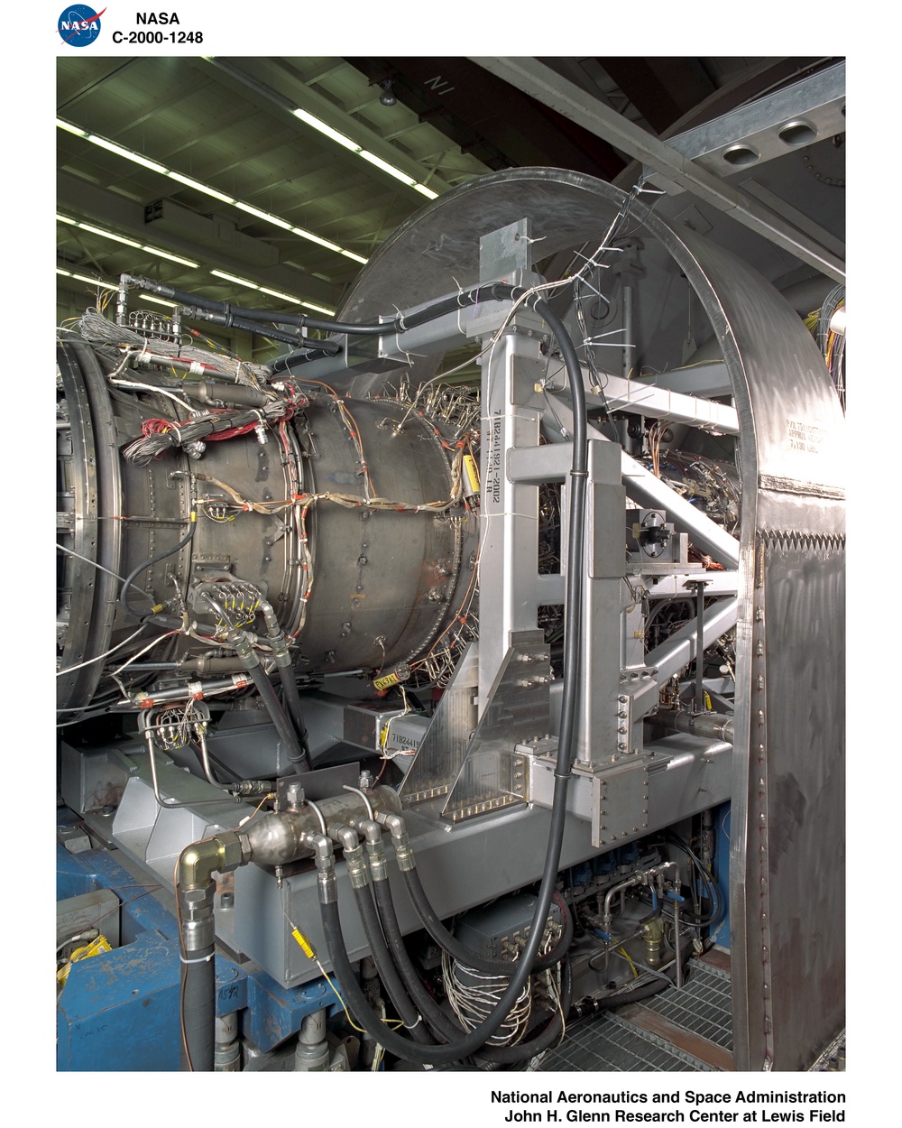 GENERAL ELECTRIC GE F-110 JET ENGINE AUGMENTER