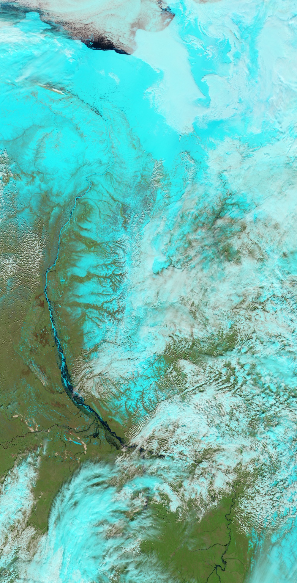 Flooding on the Lena River: Natural Hazards